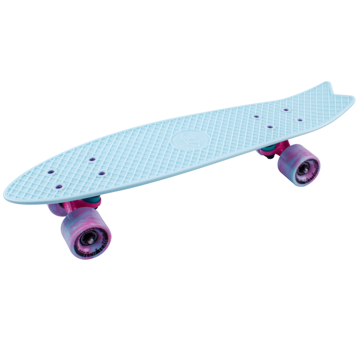 Скейтборд (Пенни) TechTeam Fishboard 23 sky blue